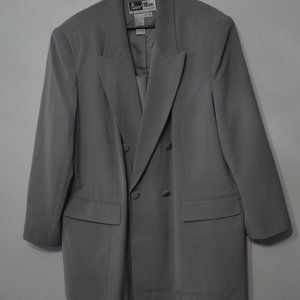 Grey Suit Jacket with Pants